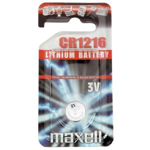 Bateria litowa guzikowa CR1216 3V Maxell blistr 1 pack