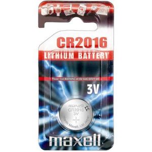 Bateria litowa CR2016 3V Maxell blistr 1 pack