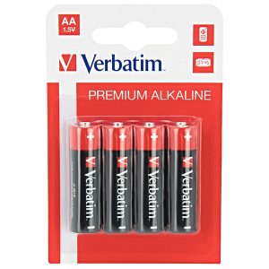Bateria alkaliczna AA 1.5V Verbatim blistr 4 pack 49921