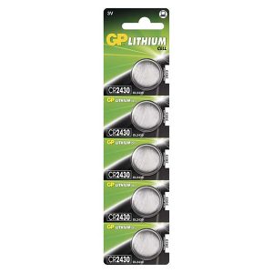 Bateria litowa CR2430 3V GP blistr 5 pack