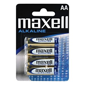 Bateria alkaliczna AA 1.5V Maxell blistr 4 pack