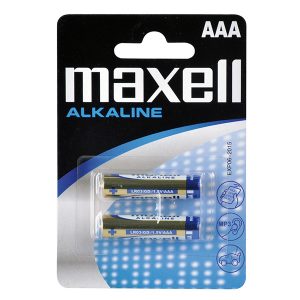 Bateria alkaliczna LR 3 AAA 1.5V Maxell blistr 2 pack
