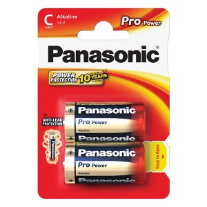 Bateria alkaliczna ogniwo typ C 1.5V Panasonic blistr 2 pack 225999 Pro Power