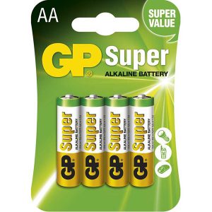 Bateria alkaliczna AA 1.5V GP blistr 4 pack SUPER