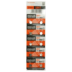 Bateria alkaliczna LR41 AG3 1.5V Maxell blistr 10 pack