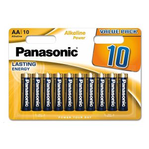 Bateria alkaliczna AA 1.5V Panasonic blistr 10 pack Alkaline power