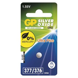 Bateria tlenek srebra SR66 1.55V GP blistr 1 pack 377F
