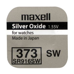 Bateria do zegarkow guzikowa 373 SR916SW 1.55V Maxell blistr 1 pack