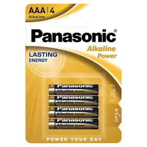Bateria alkaliczna AAA 1.5V Panasonic blistr 4 pack Alkaline power