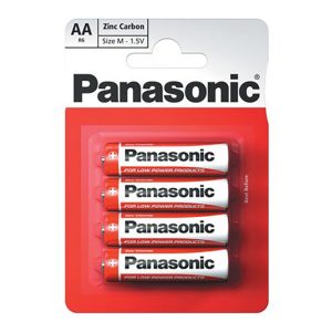 Bateria cynkowo węglowa AA 1.5V Panasonic blistr 4 pack