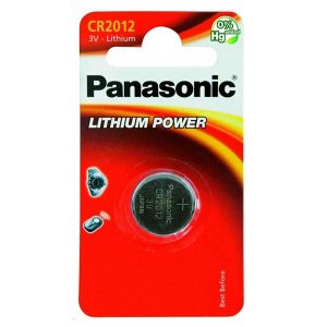 Bateria litowa CR2012 3V Panasonic blistr 1 pack