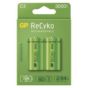 Akumulatorki C HR14 1.2V 3000 mAh GP kartonik 2 pack
