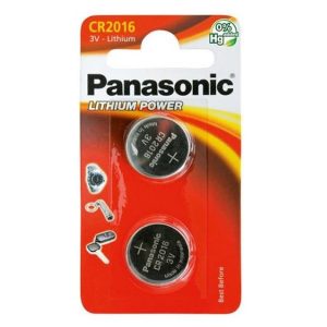 Bateria litowa CR2016 3V Panasonic blistr 2 pack