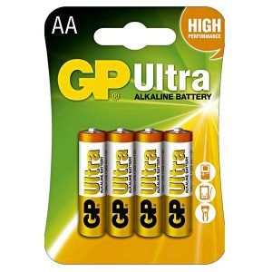 Bateria alkaliczna AA 1.5V GP blistr 4 pack ULTRA
