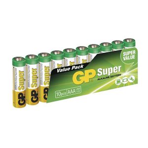 Bateria alkaliczna AAA 1.5V GP blistr 10 pack SUPER