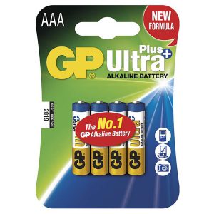 Bateria alkaliczna AAA 1.5V GP blistr 4 pack ultra plus