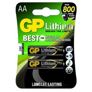 Bateria litowa AA 1.5V GP blistr 2 pack