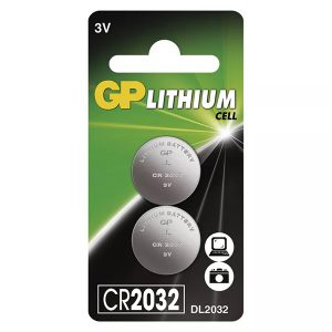 Bateria litowa CR2032 3V GP blistr 2 pack