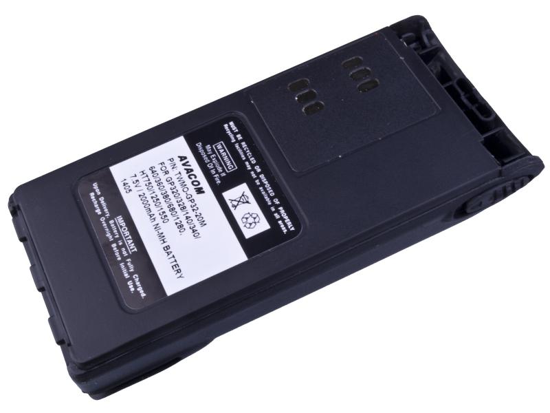 Avacom baterie dla Motorola GP320 340 360 HT750 1250 Ni MH 7.5V 2000mAh 15Wh nie oryginalna