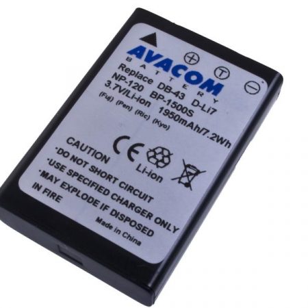 Avacom baterie dla Pentax D L17 Li Ion 3.7V 1950mAh 7.2Wh DIFU NP12 384