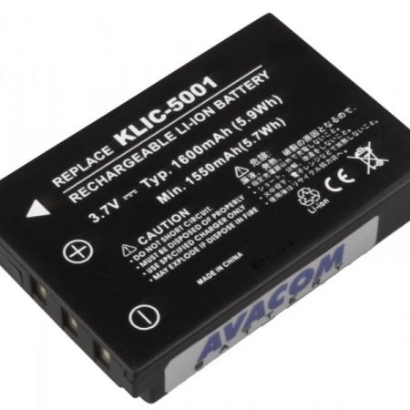 Avacom baterie dla Kodak KLIC 5001 Li Ion 3.7V 1600mAh 6Wh DIKO 5001 382