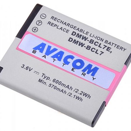 Avacom baterie dla Panasonic DMW BCL7 DMW BCL7E Li Ion 3.6V 600mAh 2.2Wh DIPA CL7 335N2