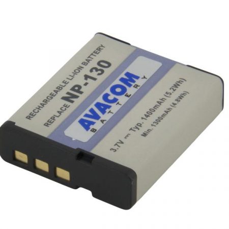 Avacom baterie do aparatow dla Casio Exilim EX ZR2000 TRYX ZR1500 Li Ion 3.7V 1400mAh 5.18Wh DICS N130 533N2 NP 130
