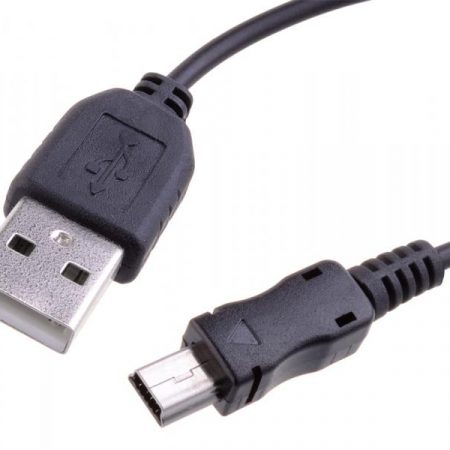USB kabel 2.0 USB A samec 0.22m czarny Avacom