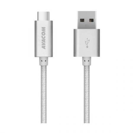 USB kabel 3.0 USB A samec 1m srebrny Avacom blistr