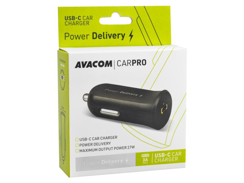 Avacom ładowarka samochodowa CarPRO z Power Delivery 12V wyjście USB C 5V 3A lub 9V 3A lub 12V 25A - obrazek 5