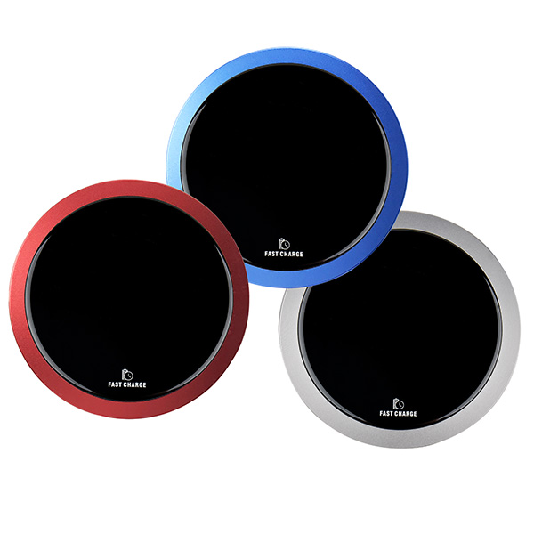 All New Bezprzewodowa ładowarka ultra cienki do telefonow czerwona 5 9V 10W ochrona przed przegrzaniem Qi - obrazek 6