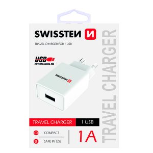 Zasilacz  sieciowy adapter SWISSTEN 5W 1 port USB A