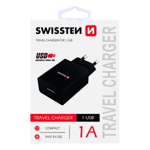 Zasilacz  sieciowy adapter SWISSTEN 5W 1 port USB A