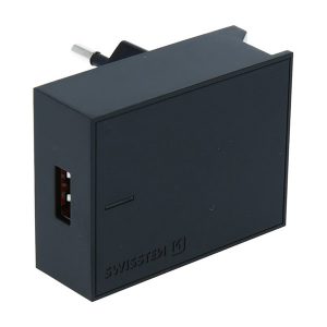 Zasilacz  sieciowy adapter SWISSTEN 225W 1 port USB A Huawei Supercharge stojak na telefon