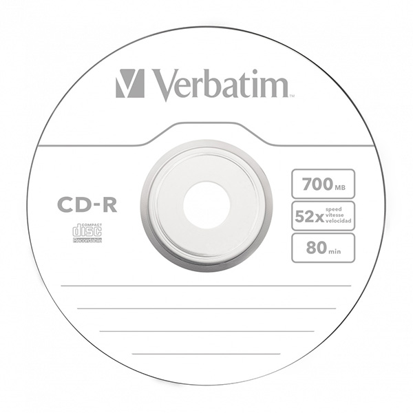 Verbatim CD R 43787 Extra Protection 50 pack 700MB 52x 80min. 12cm bez możliwości nadruku wrap do archiwizacji danych - obrazek 2