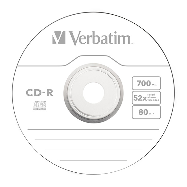 Verbatim CD R 43725 Extra Protection 10 pack 700MB 52x 80min. 12cm bez możliwości nadruku wrap do archiwizacji danych - obrazek 3