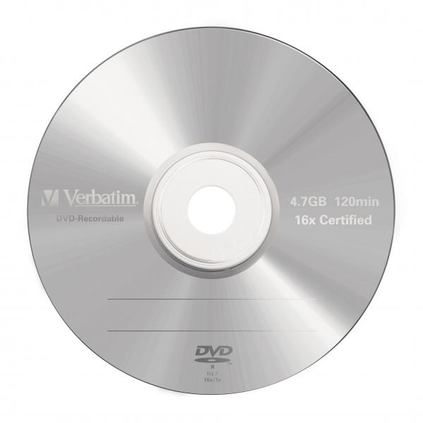 Verbatim DVD R Matt Silver 43519 4.7GB 16x jewel box 5 pack bez możliwości nadruku 12cm do archiwizacji danych - obrazek 3