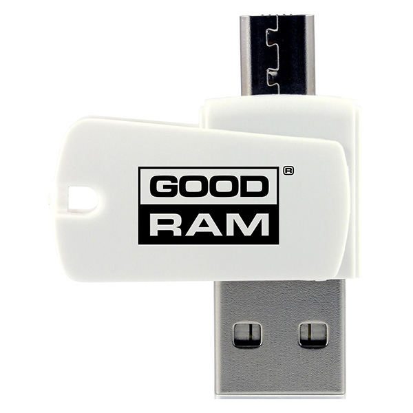 Goodram Karta pamięci Micro Secure Digital Card All In ON 16GB micro SDHC M1A4 0160R12 UHS I U1 Class 10 ALL in One z czytn - obrazek 2