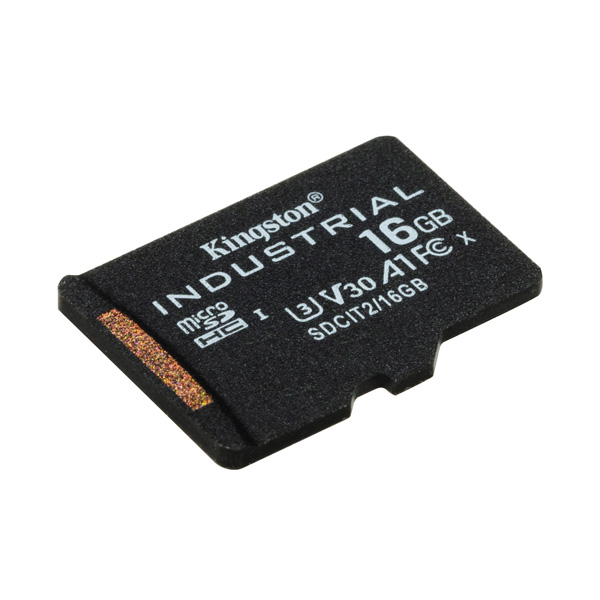 Kingston karta pamięci Industrial C10 16GB micro SDHC SDCIT2 16GBSP UHS I U3 Class 10 V30 A1 karta pSLC - obrazek 2