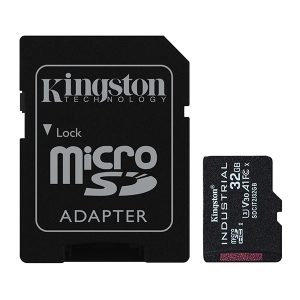 Kingston karta pamięci Industrial C10 32GB micro SDHC SDCIT2 32GB UHS I U3 Class 10 V30 A1 pSLC karta + adapter