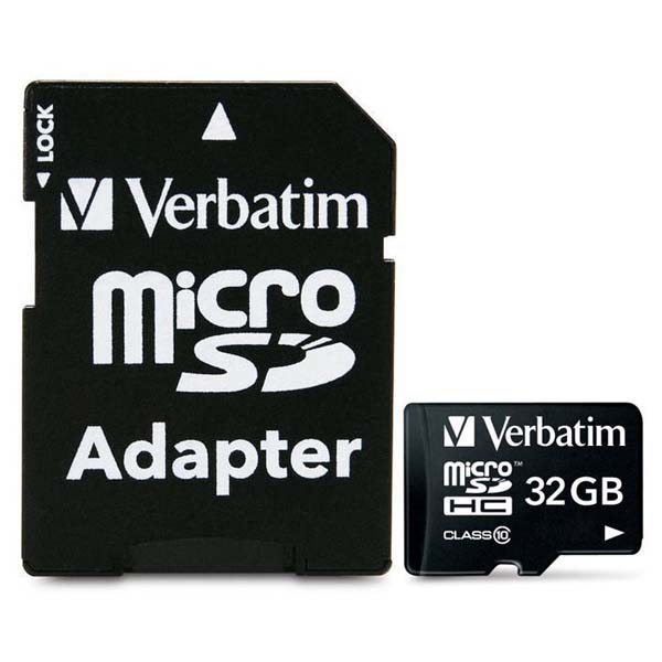 Verbatim Karta pamięci Micro Secure Digital Card Premium 32GB micro SDHC 44083 UHS I U1 Class 10 z adapterm - obrazek 2