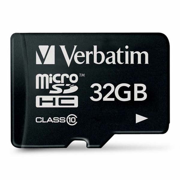Verbatim Karta pamięci Micro Secure Digital Card Premium 32GB micro SDHC 44013 UHS I U1 Class 10 - obrazek 2