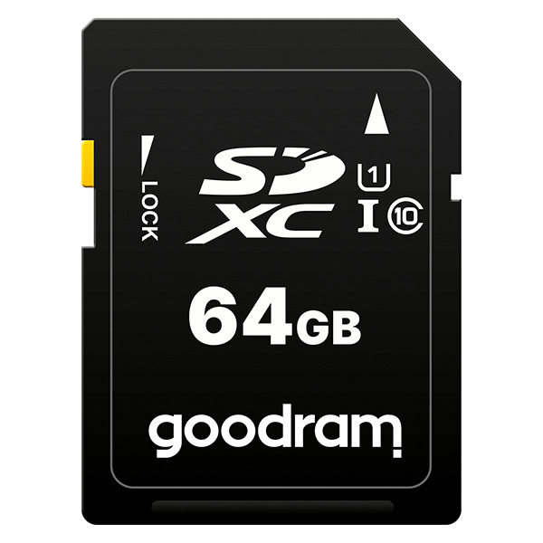 Goodram Karta pamięci Secure Digital Card 64GB SDXC S1A0 0640R12 UHS I U1 Class 10 - obrazek 2