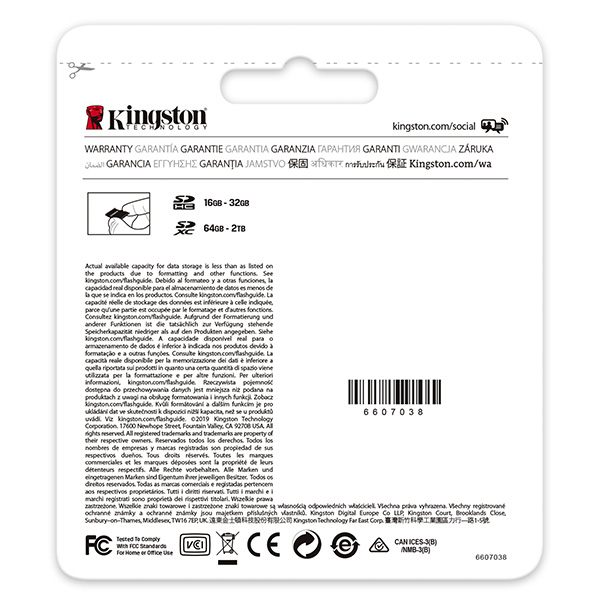 Kingston karta pamięci Canvas Go Plus 128GB SDXC SDG3 128GB UHS I U3 Class 10 V30 - obrazek 4