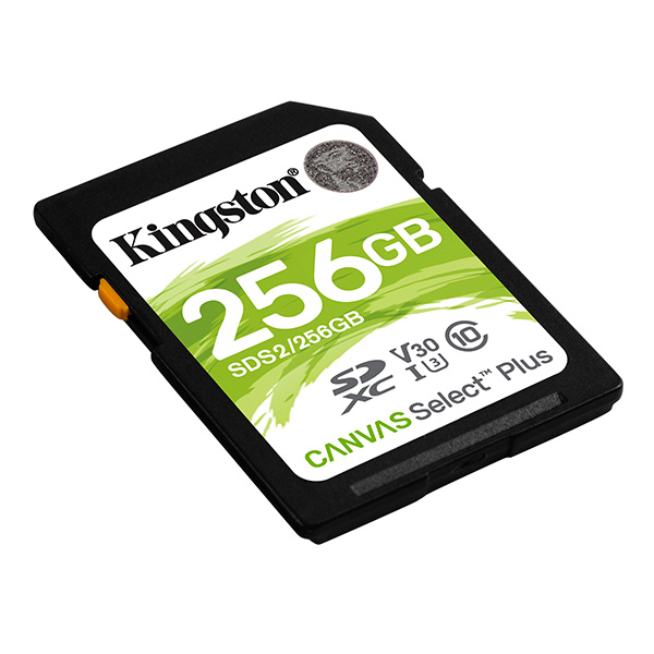 Kingston karta Canvas Select Plus 256GB SDXC SDC2 256GB UHS I U3 Class 10 A1 - obrazek 2