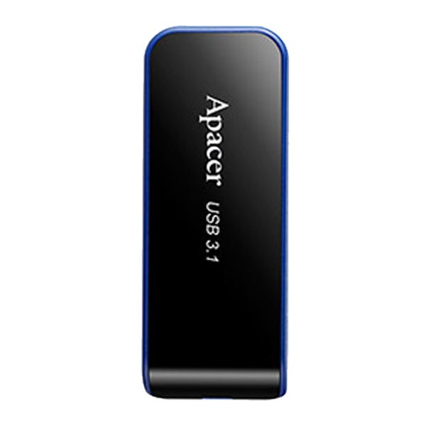 Apacer USB flash disk USB 3.0 3.2 Gen 1 16GB AH356 czarny AP16GAH356B 1 USB A z wysuwanym złączem