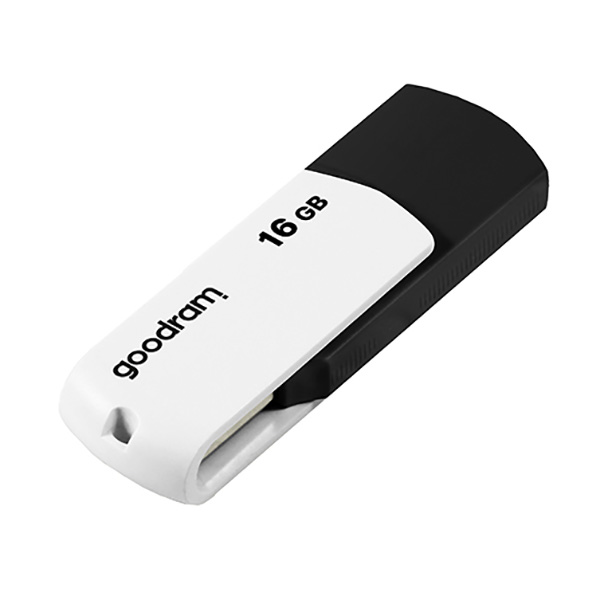 Goodram USB flash disk USB 2.0 16GB UCO2 czarny UCO2 0160KWR11 USB A z obrotową osłoną - obrazek 3