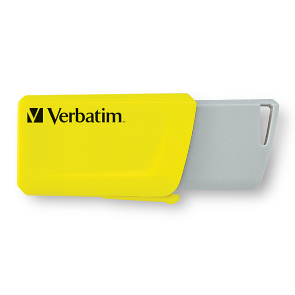 Verbatim USB flash disk USB 3.0 3.2 Gen 1 16GB Store N Click mix kolorow 49306 USB A z wysuwanym złączem. 3 szt - obrazek 5