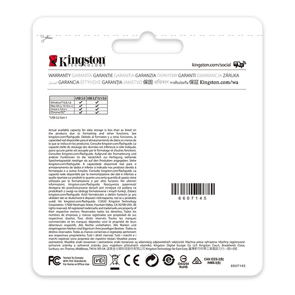 Kingston USB flash disk USB 3.0 3.2 Gen 1 32GB DataTraveler 80 czarny DT80 32GB USB C - obrazek 7