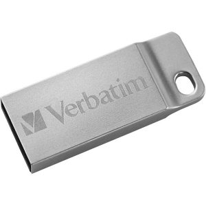 Verbatim USB flash disk USB 2.0 32GB Metal Executive Store N Go srebrny 98749 USB A z oczkiem na brelok